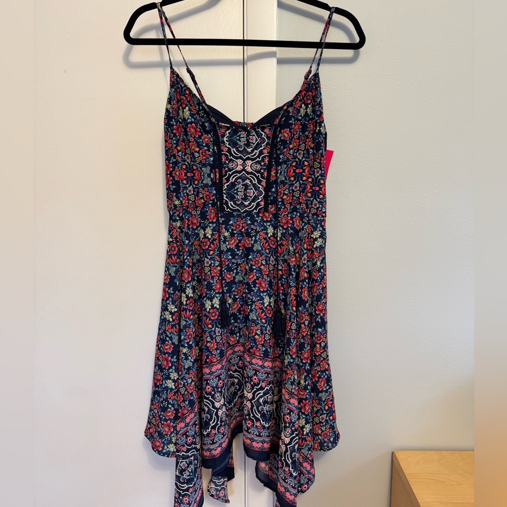 Floral Fairy Spaghetti Strap Dress